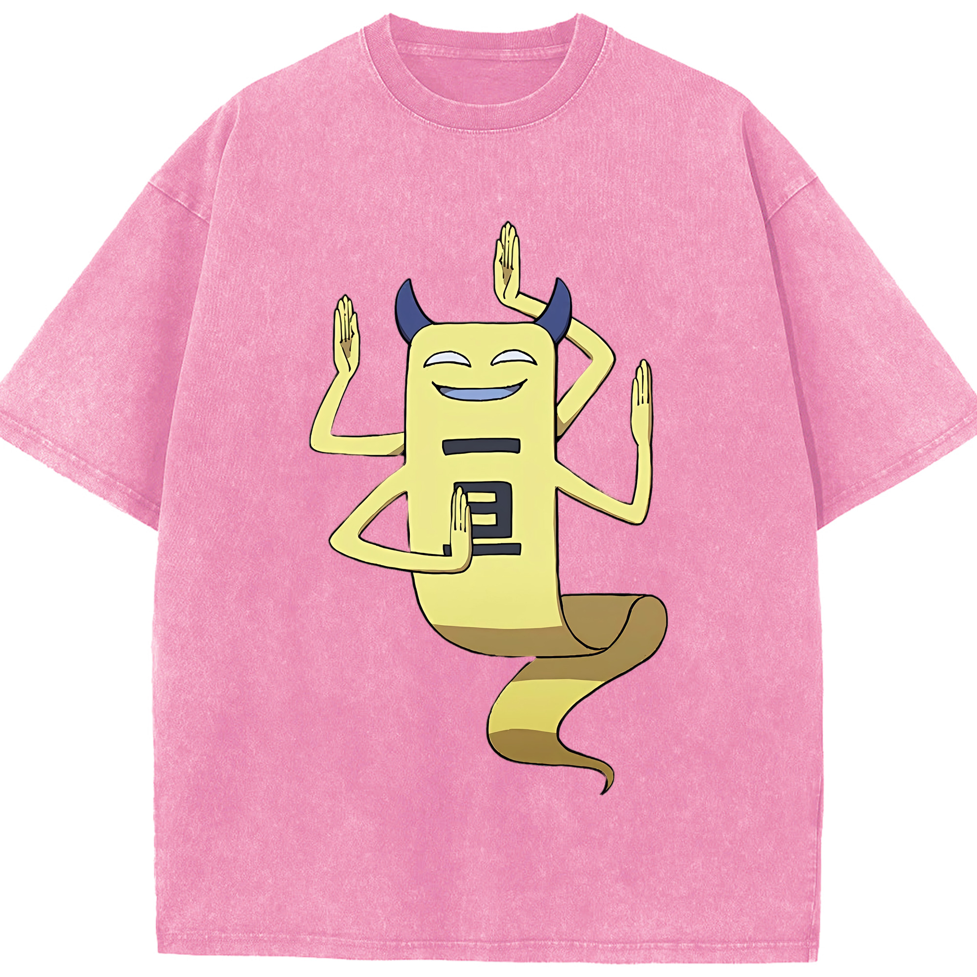 （画像用） 妖怪ウォッチ Yo-kai Watch 綿100% ヴィンテージ風 半袖Tシャツ（フロントプリント）